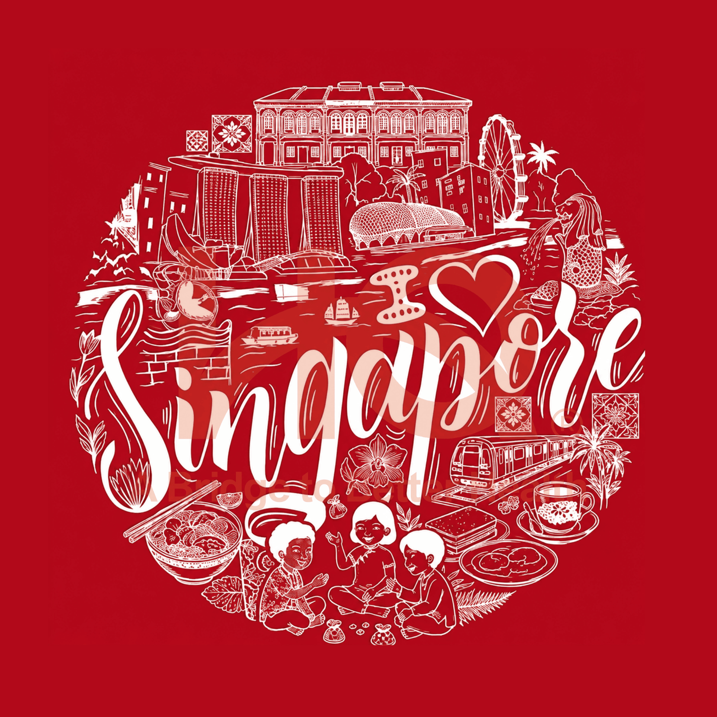 NDP-Themed Singapore Gift Souvenir Shopper Bag Reusable Waterproofing Tote Bag - HQ Lingzhi Singapore
