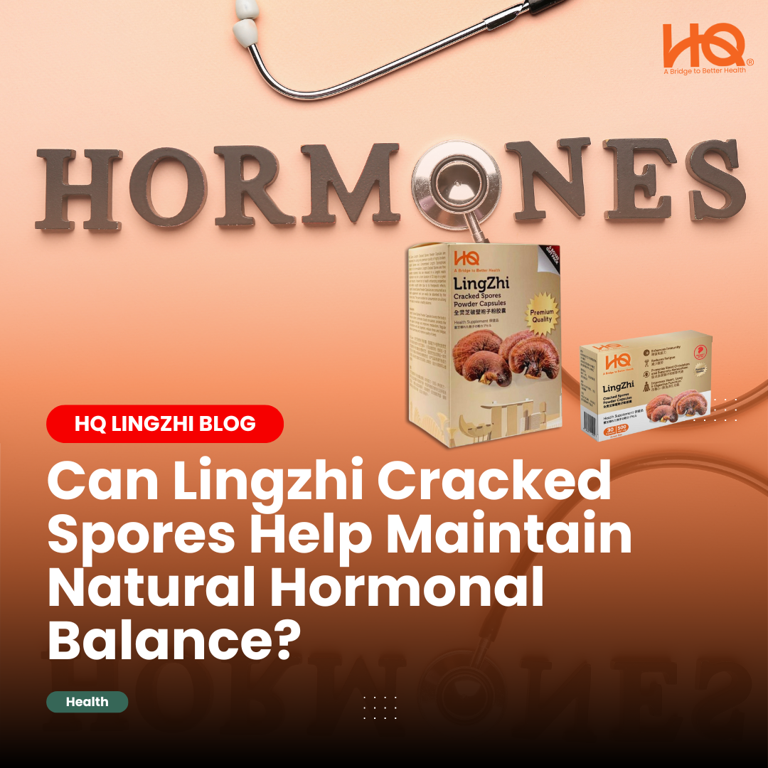 Can Lingzhi Cracked Spores Help Maintain Natural Hormonal Balance?