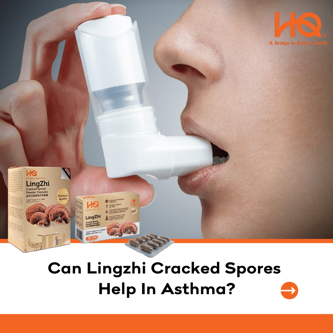Can Lingzhi Cracked Spores Help In Asthma? - HQ Lingzhi Singapore