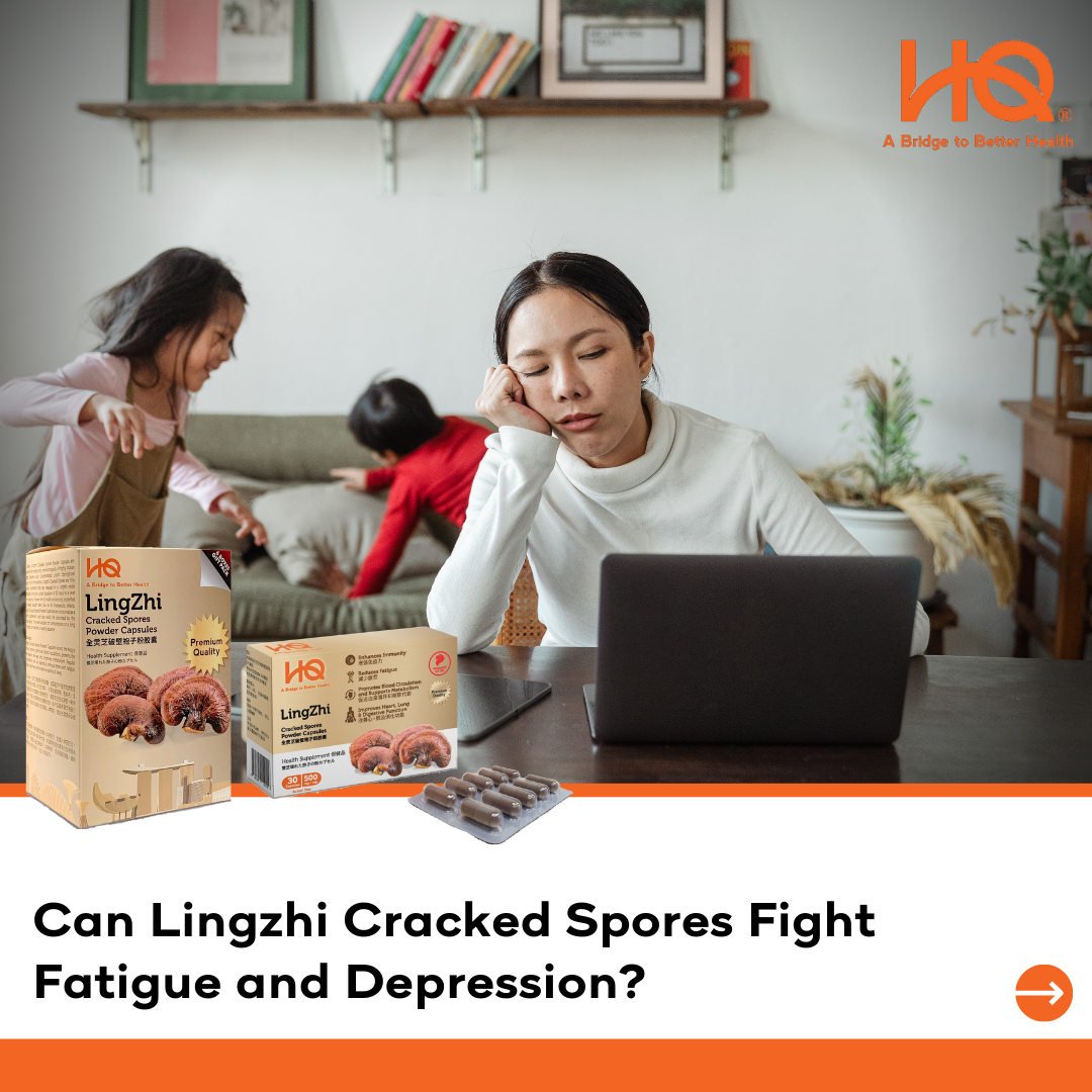 Can Lingzhi Cracked Spores Fight Fatigue and Depression?