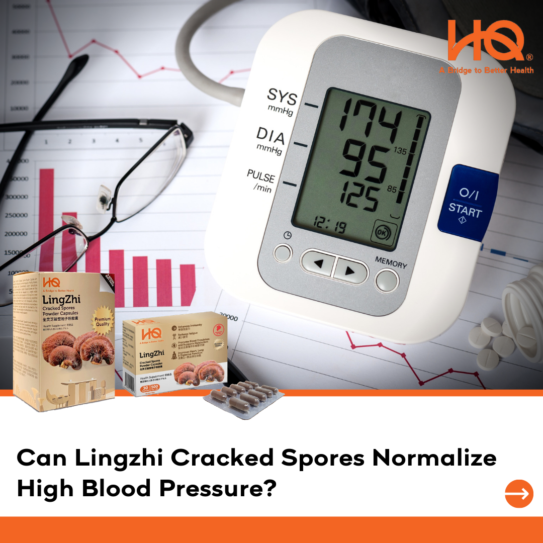 Can Lingzhi Cracked Spores Normalize High Blood Pressure?