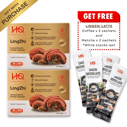 <transcy>Lingzhi Retak Spora - Pek Tunggal (500mg x 30 kapsul)</transcy>