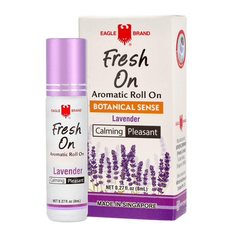 (X3) Fresh On Aromatherapy Roll - On (Authentic Eagle Brand) - HQ Lingzhi Singapore