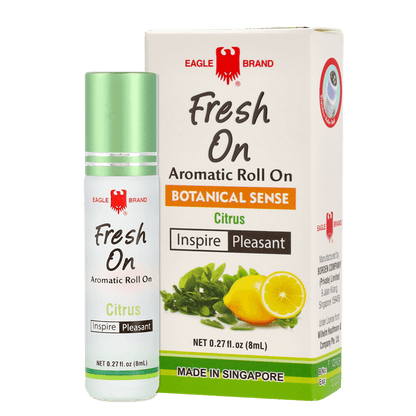 (X3) Fresh On Aromatherapy Roll - On (Authentic Eagle Brand) - HQ Lingzhi Singapore