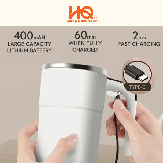 自搅拌马克杯，高科技马克杯，内置温度显示屏，搅拌均匀，饮品口感顺滑