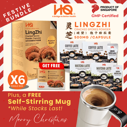 <transcy>Lingzhi Retak Spora - Pek Tunggal (500mg x 30 kapsul)</transcy>