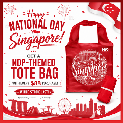 NDP-Themed Singapore Gift Souvenir Shopper Bag Reusable Waterproofing Tote Bag - HQ Lingzhi Singapore