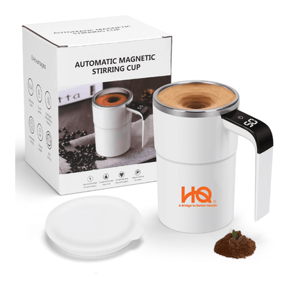 Self - Stirring Mug High - tech Mug Blends Drink Smoothly with Built - in Temperature Display - HQ Lingzhi Singapore