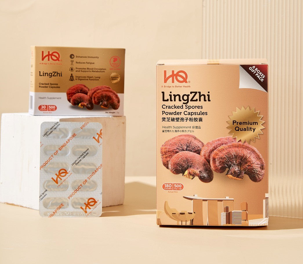 [Malaysia Only Promo] 1 Gift Pack Of 6 Boxes (6 x 30 Capsules @500mg/each) + Free Gift