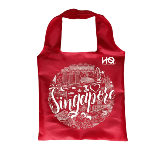 NDP-Themed Singapore Gift Souvenir Shopper Bag Reusable Waterproofing Tote Bag - HQ Lingzhi Singapore